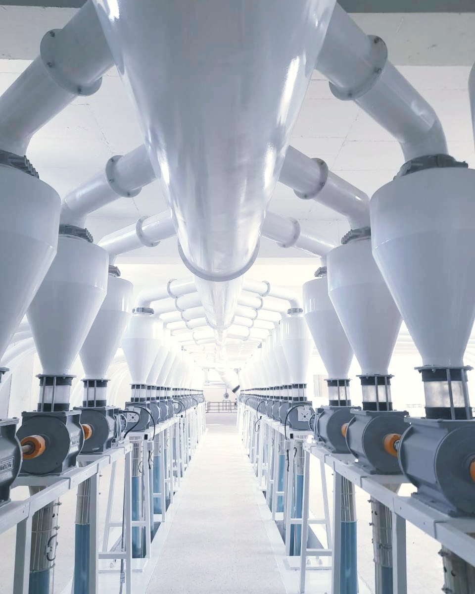 Genç Değirmen'nin Irak'da 500 Ton/Gün kapasiteli Katlı Bina Un Değirmeni...